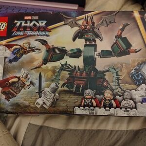 LEGO Thor Love and Thunder Battle Set - Green and Black